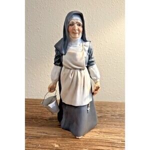 ALGORA Nun Figurine Made in Spain Used